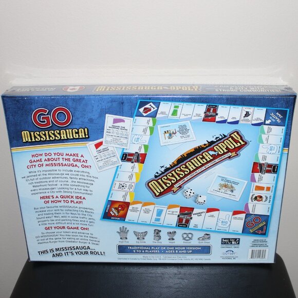 3/$188❤️sealed MISSISSAUGA OPOLY board game Late For The Sky Mississaugaopoly - Picture 4 of 6